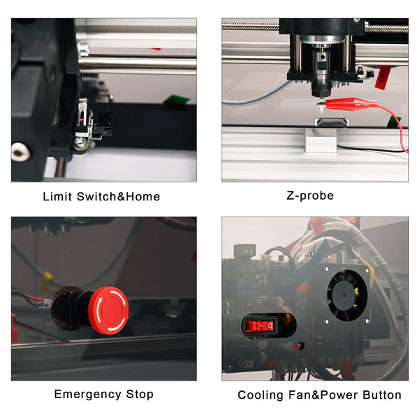 300W Spindle Kit for CNC Router 3018-SE V2 & Masuter – FoxAlien