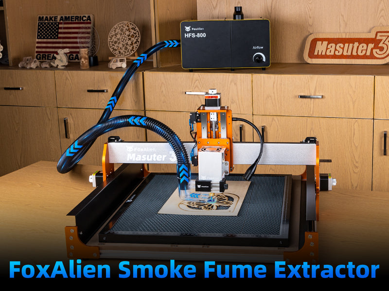 FoxAlien Fume Hood Kit for Smoke Extraction