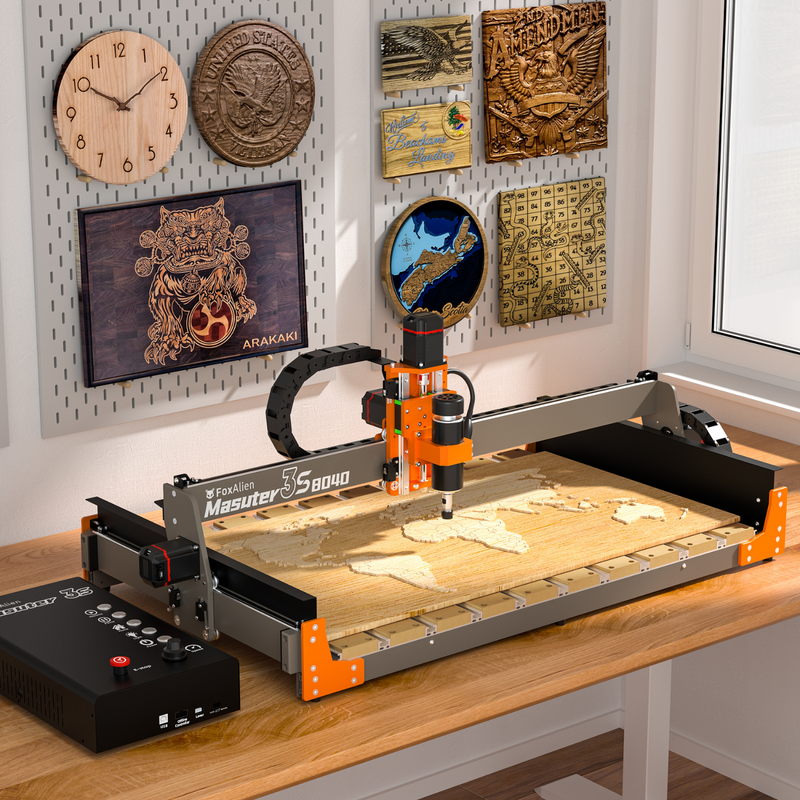 CNC Router Masuter 3S with 8040 Extension Bundle Kit