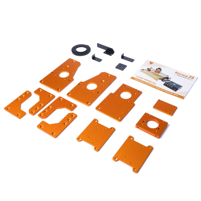 Upgarde Aluminum Plate Kit for CNC Router Masuter Pro