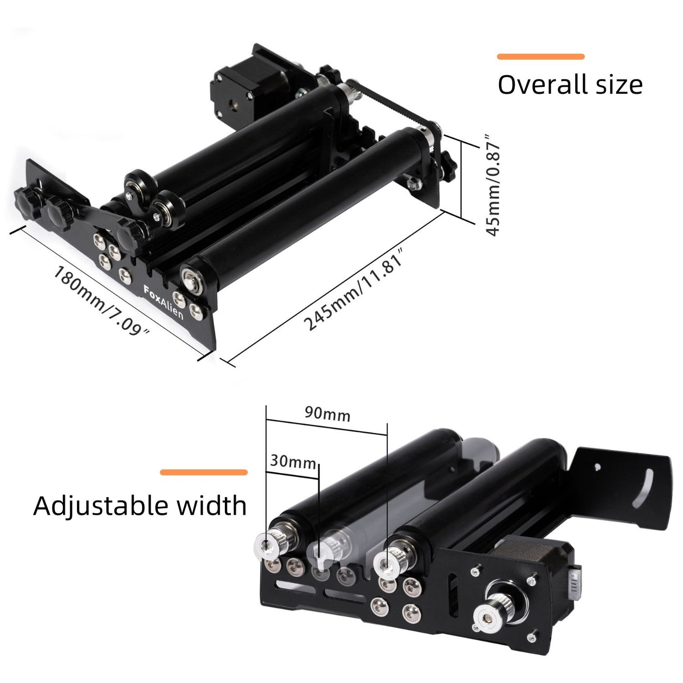 Laser Rotary Roller R42 for LE4040, Reizer and Masuter – FoxAlien